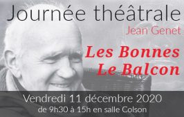 Journée théâtrale, Jean Genet