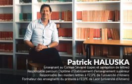 Diplôme d’établissement à Sévigné. Rencontre avec Patrick Haluska