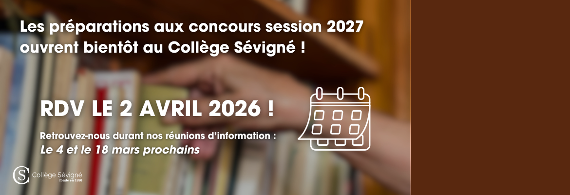 Nos préparations ouvrent bientôt !