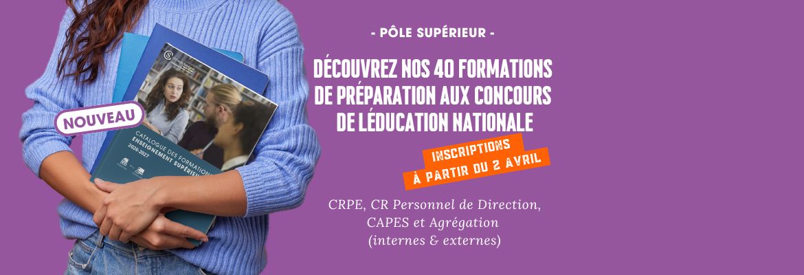 Nos préparations ouvrent le 2 avril 2026 !