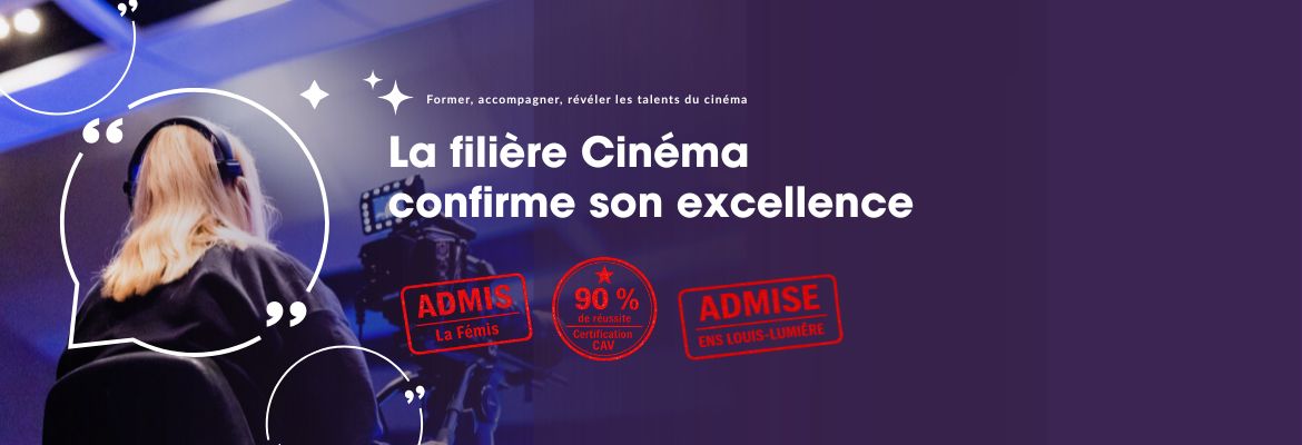 La filière Cinéma du Collège Sévigné confirme son excellence